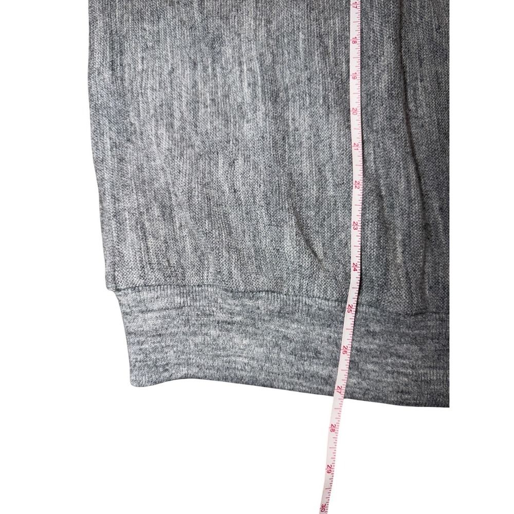 Vintage Izod Lacoste Mens XL Gray Cardigan Sweater Orlon Acrylic Made in USA - Picture 10 of 10